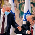 Naftali Bennett and Yair Lapid
