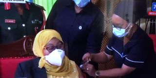 Samia Suluhu Hassan.
