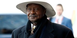 Uganda's President Yoweri Museveni 