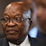 South Africa's former president Jacob Zuma.