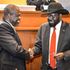 South Sudan’s First Vice President Riek Machar and President Salva Kirr.