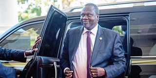 South Sudan’s First Vice President Riek Machar