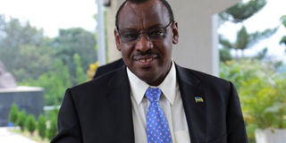 Rwanda’s Minister for Infrastructure Claver Gatete.