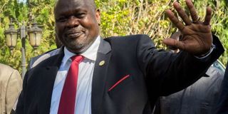 South Sudan’s First Vice President Riek Machar