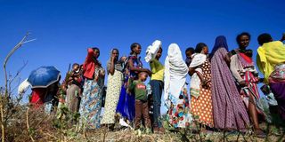 Tigray refugees.
