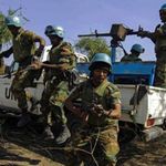 Peacekeeping troops 