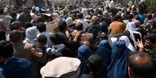 Afghan people 