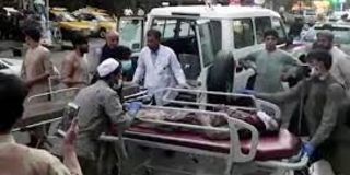 A wounded person