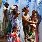 Ethiopian refugees.
