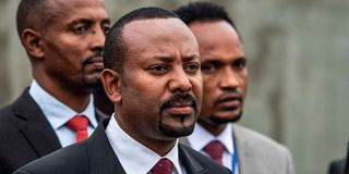 Ethiopia's Prime Minister Abiy Ahmed.