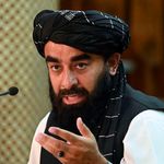 Taliban spokesman Zabihullah Mujahid.