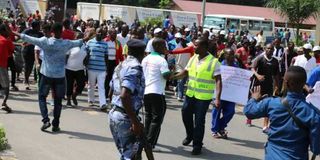 protesters