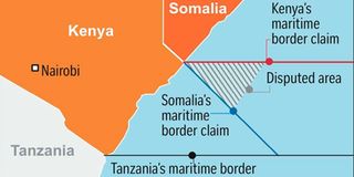 Kenya-Somalia maritime border