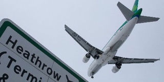 Heathrow Airport.