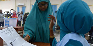 Somalia election