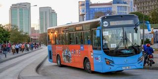A Dar Rapid Transit bus