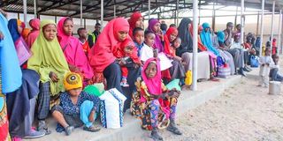Somali refugees.
