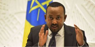 Ethiopian Prime Minister Abiy Ahmed.