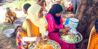 Nubian women 
