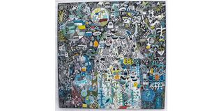 John Bosco Muramuzi's "In the Village Compound".