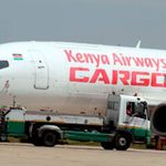 Kenya Airways cargo plane
