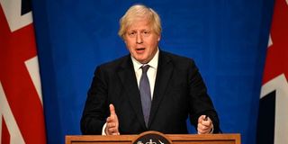 Britain's Prime Minister Boris Johnson
