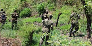 Ugandan soldiers