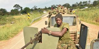 Ugandan troops