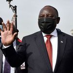 South African President Cyril Ramaphosa.