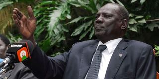 South Sudan Information Minister Michael Makuei