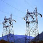 Power lines.
