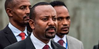Ethiopian Prime Minister Abiy Ahmed.