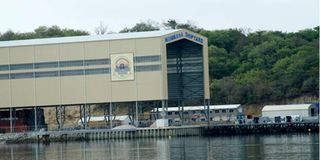 Mombasa Shipyard owned by the Kenya Shipyard Limited. 