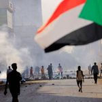 Sudan protest.