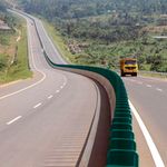 The Kampala-Entebbe Express Highway.