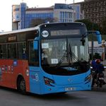 Rapid transit bus in Dar es Salaam, Tanzania.