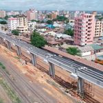 the ongoing construction of the Standard Gauge Railway line in Tanzania.