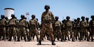 Mozambican soldiers