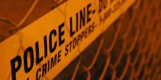 Police line
