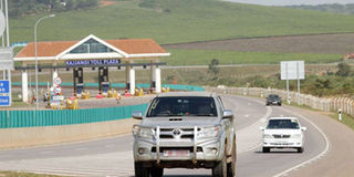 Kajjansi Road toll station