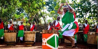 Drummers in Burundi