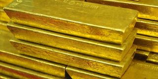 Gold bars
