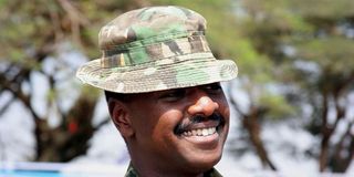Ugandan Commander of Land Forces, Lt-Gen Muhoozi Kainerugaba