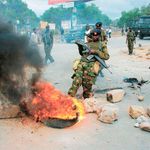 Post-election violence.