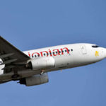 An Ethiopian Airline Boeing 737-700 aircraft takes off.