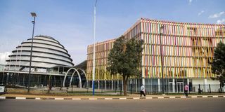 The Kigali Convention Centre.