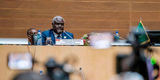 Moussa Faki Mahamat.