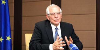 European Union High Representative for Foreign Affairs and Security Policy Josep Borrell.