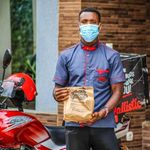 Food delivery, Rwanda.