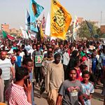 Sudan protest.